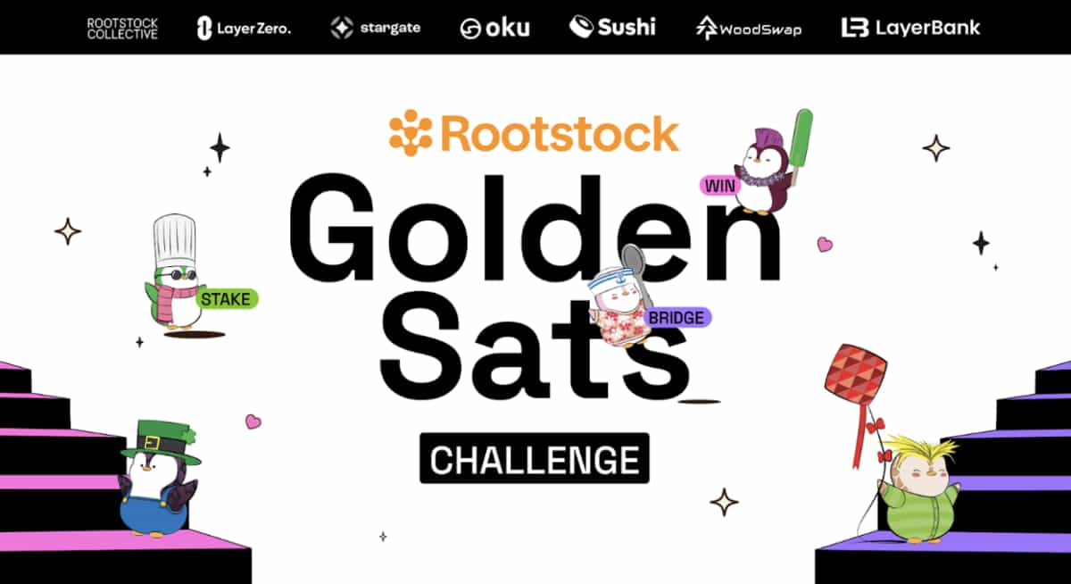 Golden Sats Challenge: Stack, Stake, and Score on Rootstock